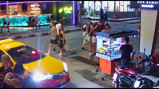 🔴 Famous quotThe Best Pancake Manquot  Chaweng  Koh Samui  Thailand  Live Street Webcam [upl. by Trever]