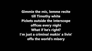 Eminem  Bitch Please II Lyrics HD feat Dr Dre Snoop Dogg Xzibit  Nate Dogg [upl. by Nivlak]