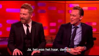 The Graham Norton Show Tom Hiddleston amp Kenneth Branagh  Elke maandag op Acht [upl. by Eekaz]