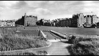 Old Photographs And Footage Of Golf Course St Andrews Fife Scotland [upl. by Drake]