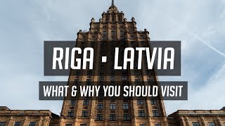 RIGA  LATVIA  TRAVEL GUIDE  What amp why you should visit 🇱🇻 [upl. by Orose649]