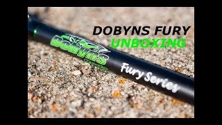 Dobyns Fury Casting Rod Unboxing First Impression [upl. by Alma]