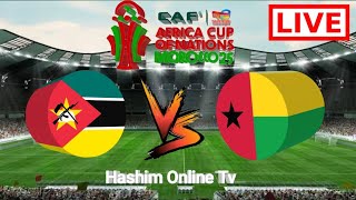 🔴LiveMoçambique vs GuineaBissauAfrica Cup Of Nations Qualificação 2025 Morroco Etapa de grup [upl. by Spada]