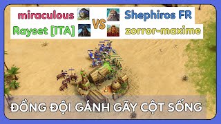 Đồng Đội Gánh Gãy Lưng  Age of Mythology Retold Rank team 2v2 [upl. by Mattie]