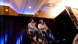 Supernatural NJ Con 2012  Jared and Misha Panel Part 1 [upl. by Riabuz]