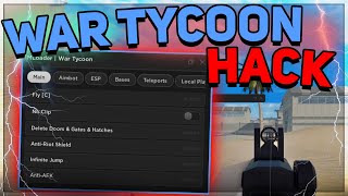 INSANE War Tycoon Script Hack Exploit GUI Auto Farm Money Aimbot Infinite Money amp MORE [upl. by Steep]