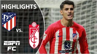 🚨 INCREDIBLE OPENER 🚨 Atletico Madrid vs Granada  LaLiga Highlights  ESPN FC [upl. by Yenetruoc651]