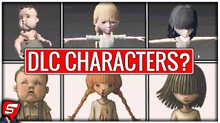 Little Nightmares 2 DLC Character Models amp More Little Nightmares 2 DLC Fat Kid Spoon Girl amp More [upl. by Iey726]