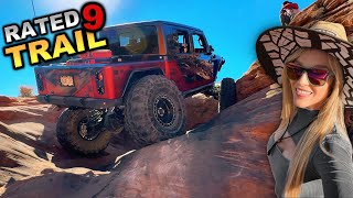 RATED 9 TRAIL  Jeep Gladiator vs JL vs JK vs Buggy  Who Will Survive [upl. by Enicul]