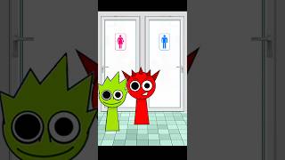 Lime Separate shower rooms  Incredibox Sprunki incredibox incrediboxsprunki sprunki [upl. by Pitt]