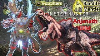 Monster Hunter World  Anjanath Gem Farming Method Tutorial Guide [upl. by Kylander119]