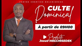 CULTE DIM 06 OCT 2024  THEME  LHEURE DE LIMPACTATION  AVEC LE PROPHETE JOSUE MELCHISEDEK [upl. by Ahseinad]