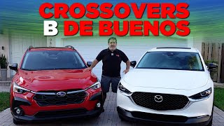 El enfrentamiento  Mazda CX30 vs Subaru Crosstrek ¿Quién Ganará [upl. by Hoxsie]