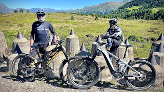 Bikeurlaub Nauders 2022  Tag 5  Giant Reign e1 Ebike  3 Länder Enduro [upl. by Kelton439]