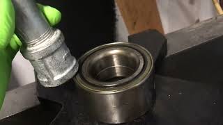 1993 Ford Taurus Wheel bearing replacement [upl. by Tabatha]