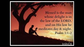 Meditate Gods word day and night [upl. by Shenan]