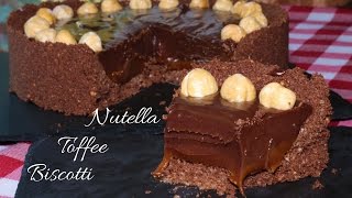 Torta Nutella senza Cottura e senza Uova [upl. by Haym]