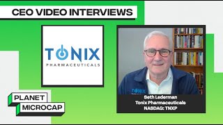 Tonix Pharmaceuticals Talks Focus on Filing New Drug Application of Tonmya1 for Fibromyalgia [upl. by Rena276]