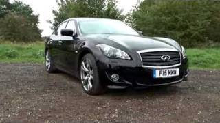 Fifth Gear Web TV  Infiniti M37 Road Test [upl. by Laitselec]