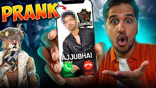 Finally I Pranked Total Gaming Aka AjjuBhai [upl. by Aneis507]