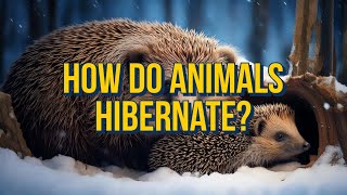 How Do Animals Hibernate The Science of Winter Survival [upl. by Nie]