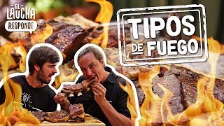 Tipos de Fuego para hacer un Asado  El Laucha Responde [upl. by Enitnatsnoc]