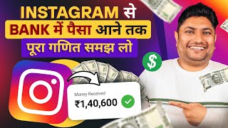 Instagram se Paise Kaise Kamaye  How to Make Money on Instagram  Instagram Monetization [upl. by Marcelle354]