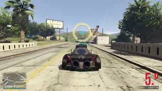 Carrera pista NEW YEAR LEAGUE publica gta 5 online Ps4 [upl. by Daphie]