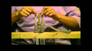 How To Weave On A Peg Loom [upl. by Aldric]