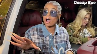 Blac Chyna talks about the ongoing lawsuit against the Kardashians and snaps at her assistant [upl. by Diehl]