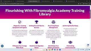 Flourishing With Fibromyalgia Academy Behind The Scenes [upl. by Suicul853]