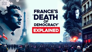 The Death of Democracy in France Protesting Strikes amp Macrons Pension Reforms  Explained [upl. by Cleavland]