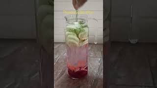 Infused Water 💦detox healthy ytshorts viralshorts healthydrink [upl. by Lathe270]