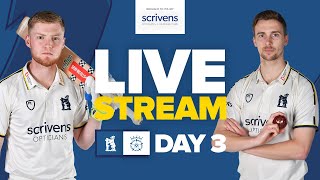 🔴 LIVE STREAM  Warwickshire v Hampshire  Day Three  County Championship [upl. by Joktan]