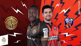 Match 4 HIGHLIGHTS  Northern Warriors vs Delhi Bulls  Day 2  Abu Dhabi T10 Season 6 [upl. by Ardnassac267]