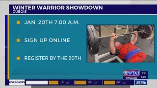 Winter Warrior Showdown to return to DuBois this January [upl. by Siana964]