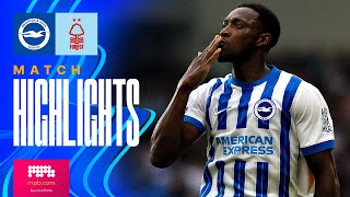 HIGHLIGHTS  Brighton v Nottingham Forest  Premier League [upl. by Odradlig]