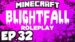 Blightfall Minecraft Modded Adventure Ep32  VOLCANO NETHERRACK Modded Roleplay [upl. by Onitnas299]