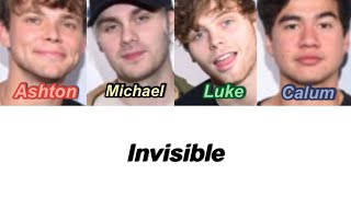 5SOS  Invisible Color Coded Lyrics [upl. by Perry]