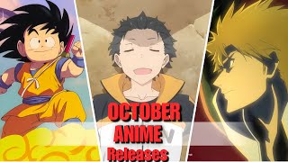 New anime releasing October 2024  anime [upl. by Yvonner185]