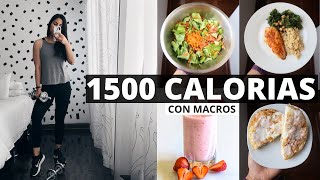 1500 CALORIAS Y MENÚ QUE USO CUANDO QUIERO PERDER PESO  Michela Perleche [upl. by Gustafsson]