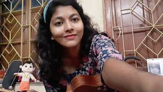 Egiye De❤  ukulele version  Sudhu Tomari Jonyo  Dev  Arijit singh  Nidhi [upl. by Grail]