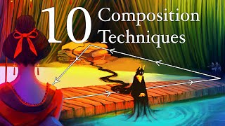 10 Composition Techniques To IMPROVE Your Art [upl. by Linette]