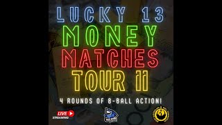 Nathan McMahon vs Ashleigh Thompson  Dave Collingridge vs Dan Rucci  Lucky13 Cash Match Saturdays [upl. by Weatherby]