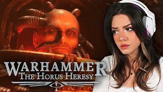 THIS IS INSANE  Warhammer 40K The Horus Heresy Cinematic Trailer Reaction [upl. by Yrhcaz]