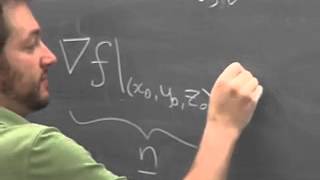 Lec 05  Multivariable Calculus  Princeton University [upl. by Dnomasor915]