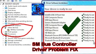 sm bus controller driver problem FIX in windows 781011  100WORK [upl. by Lekzehcey379]