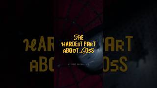 Living with the absence hoping the pain fades  spiderman gwenstacy shorts quotes motivation [upl. by Bentlee]