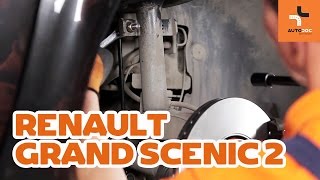 Hoe een stabilisatorstang vooraan op een RENAULT GRAND SCENIC 2 vervangen HANDLEIDING  AUTODOC [upl. by Marcelle477]