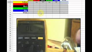 Stepper Motor Tutorial Identifying Coils [upl. by Kina]